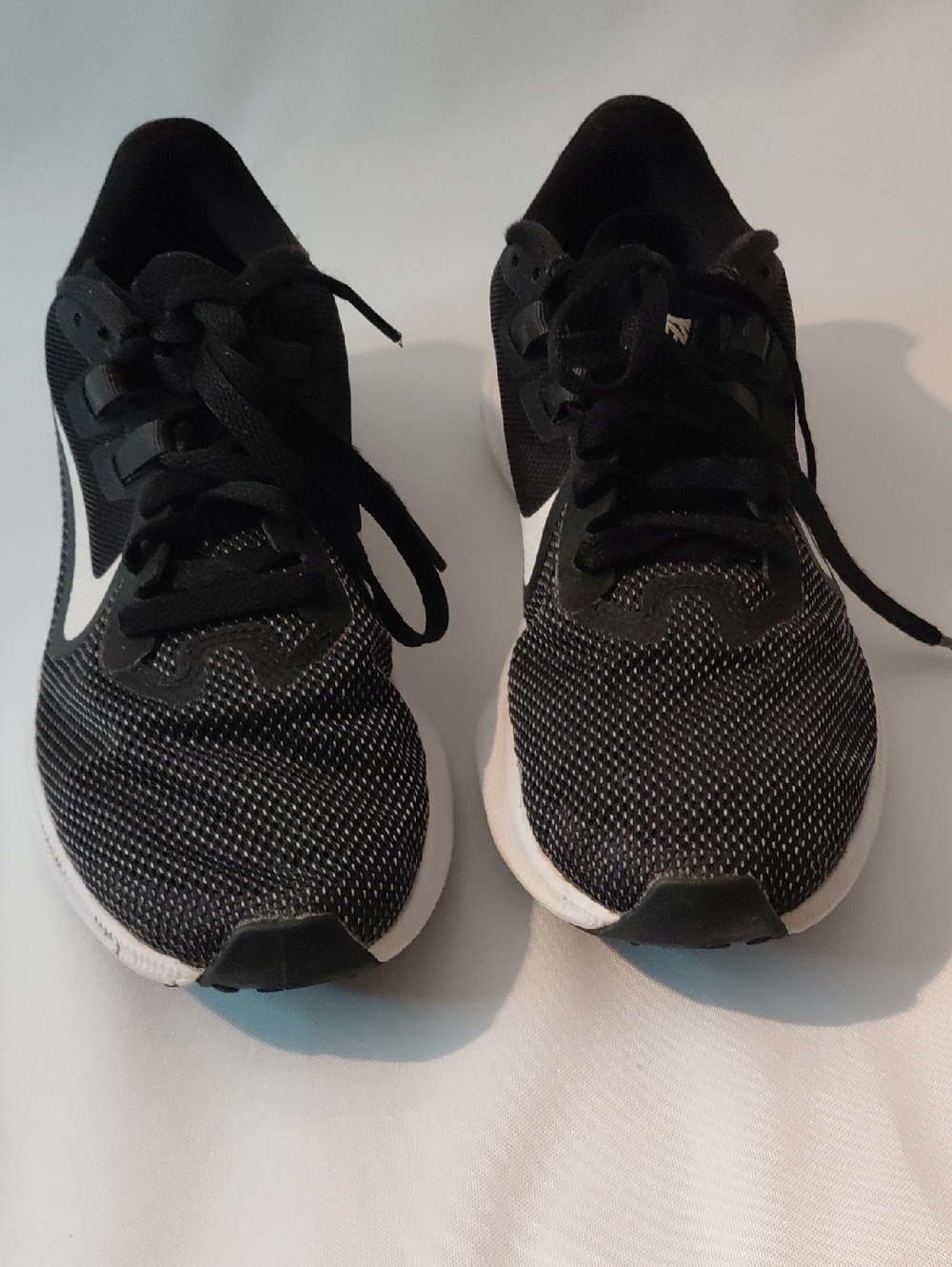 Nike Black and White Running Shoes